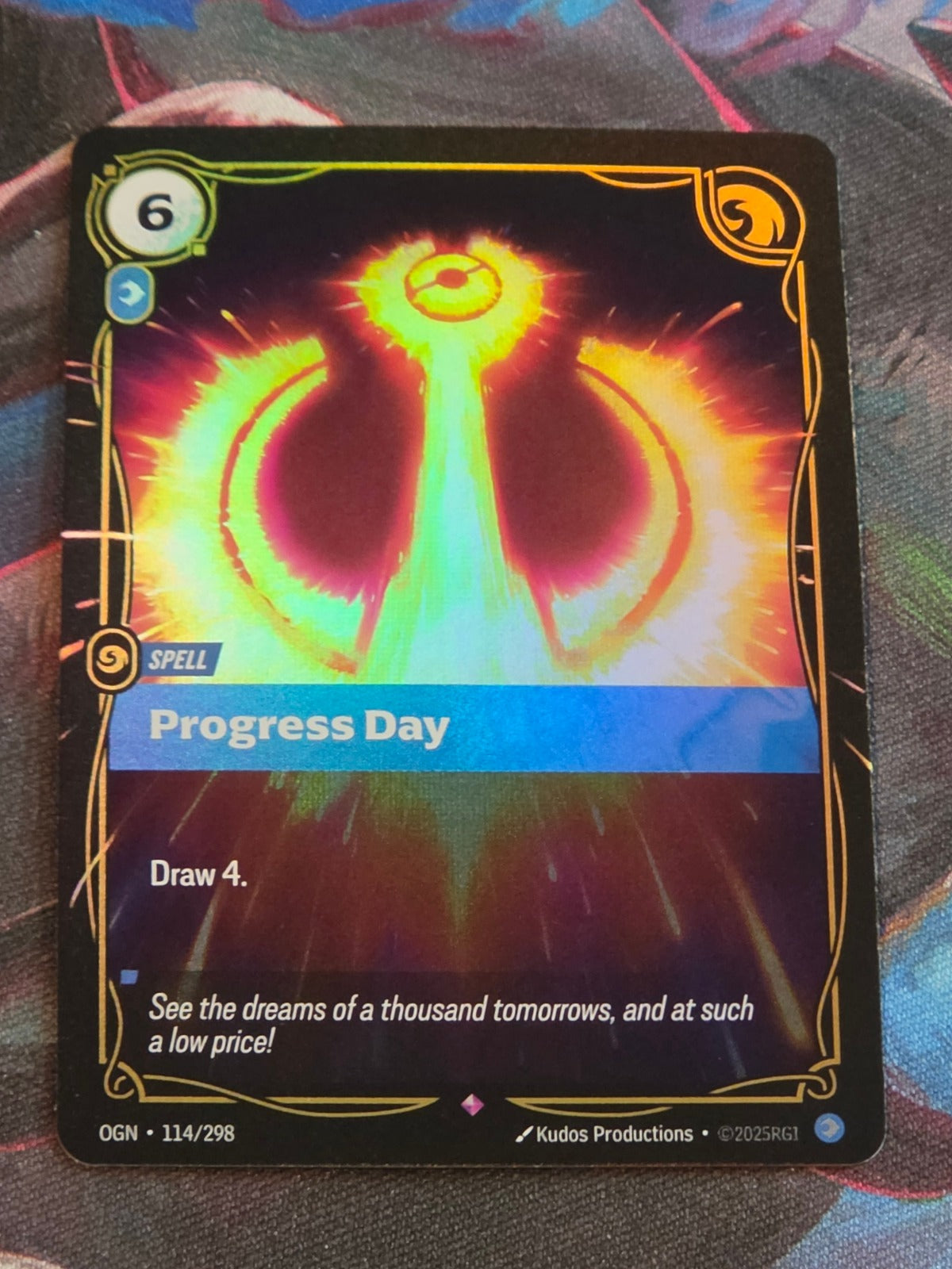 Progress Day - 114/298 - Origins - Rare - NM