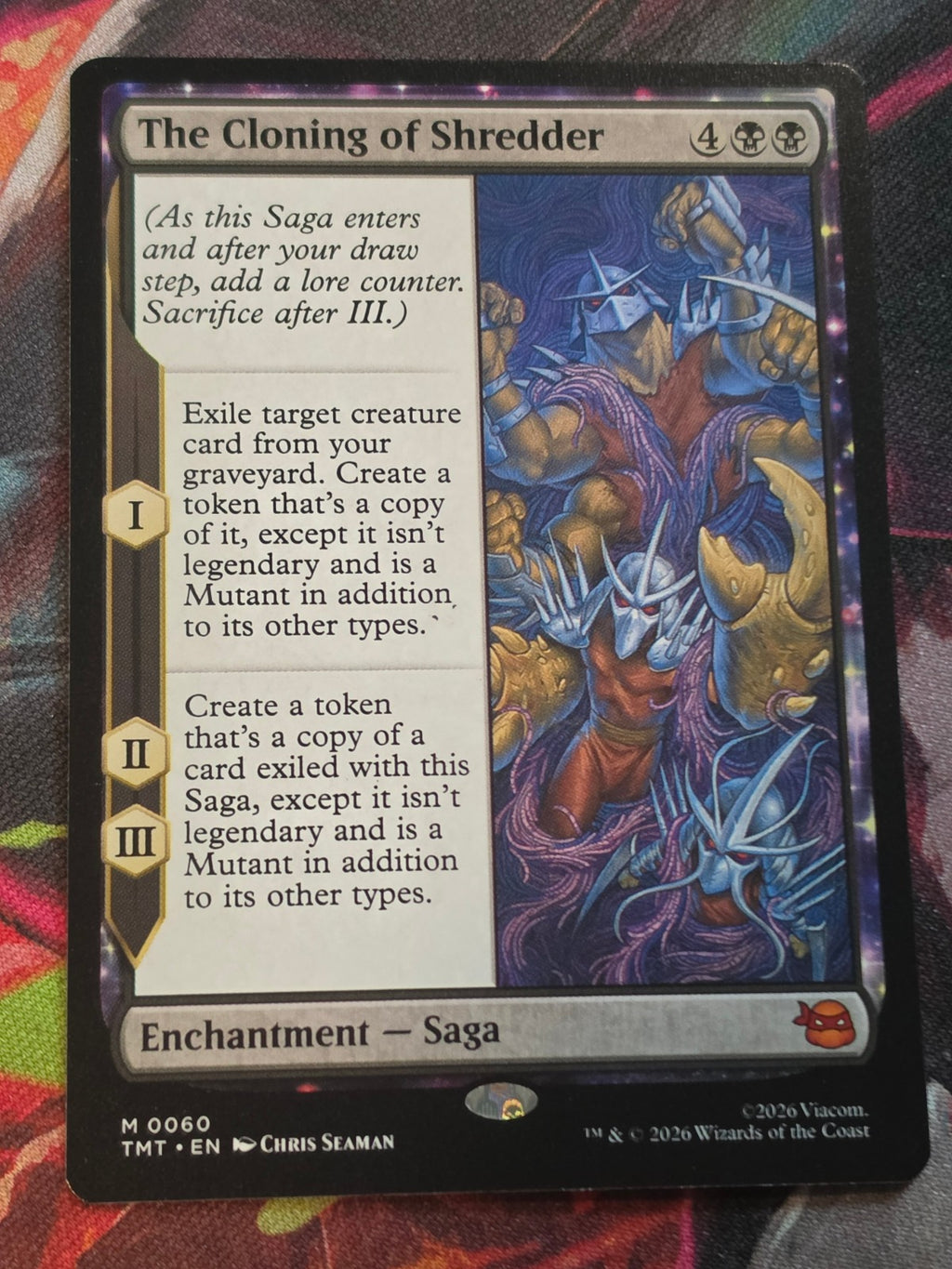 The Cloning of Shredder - 60 - Teenage Mutant Ninja Turtles - M - NM MTG