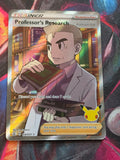 Professor's Research Professor Oak Full Art Ultra Rare Celebrations 024/025 NM Pokemon