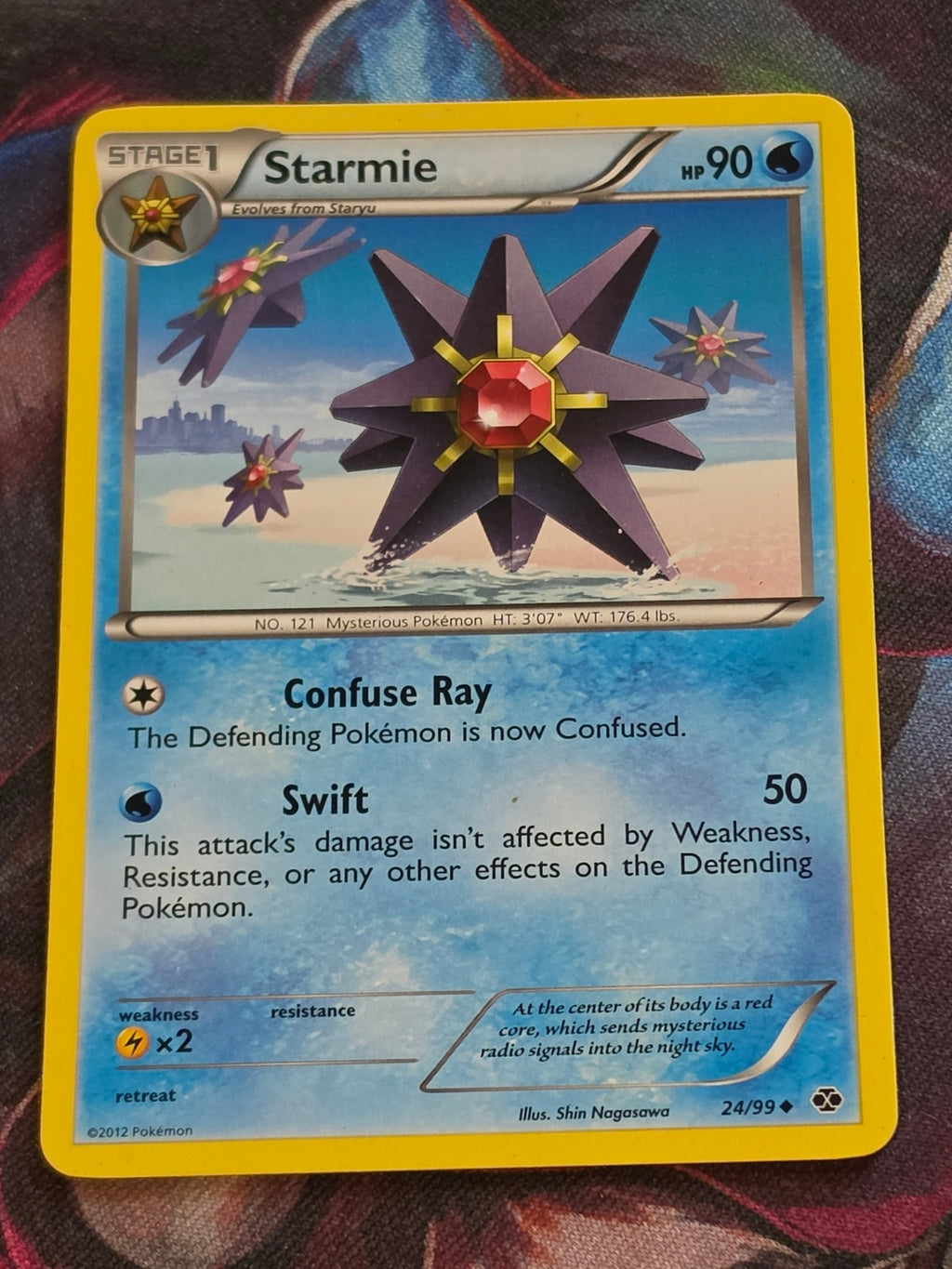 Starmie - 24/99 - Next Destinies - Uncommon - LP - Pokemon
