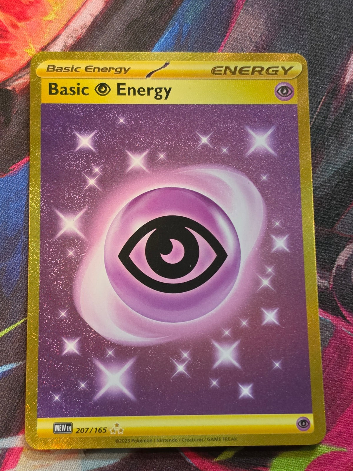 Basic Psychic Energy Hyper Rare Scarlet & Violet 151 207/165 NM Pokemon