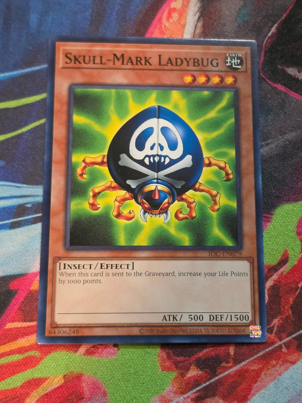 Skull-Mark Ladybug Common Invasion of Chaos (25th Anniversary Edition) IOC-EN079 LP