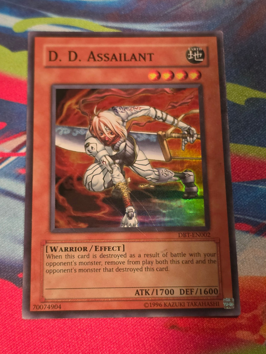 D.D. Assailant Super Rare Destiny Board Traveler Promo DBT-EN002 LP
