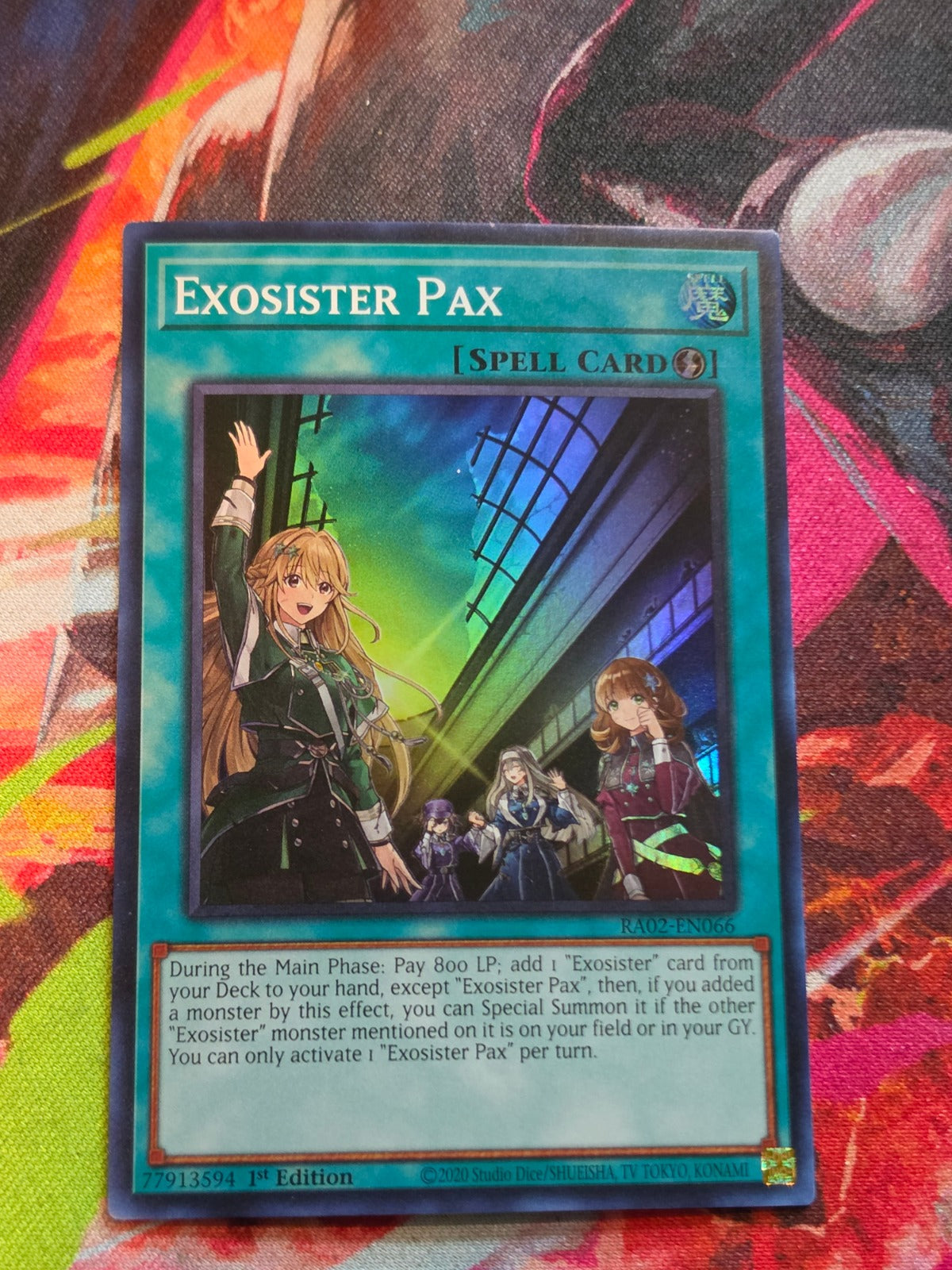 Exosister Pax Super Rare 25th Anniversary Rarity Collection II RA02-EN066 NM