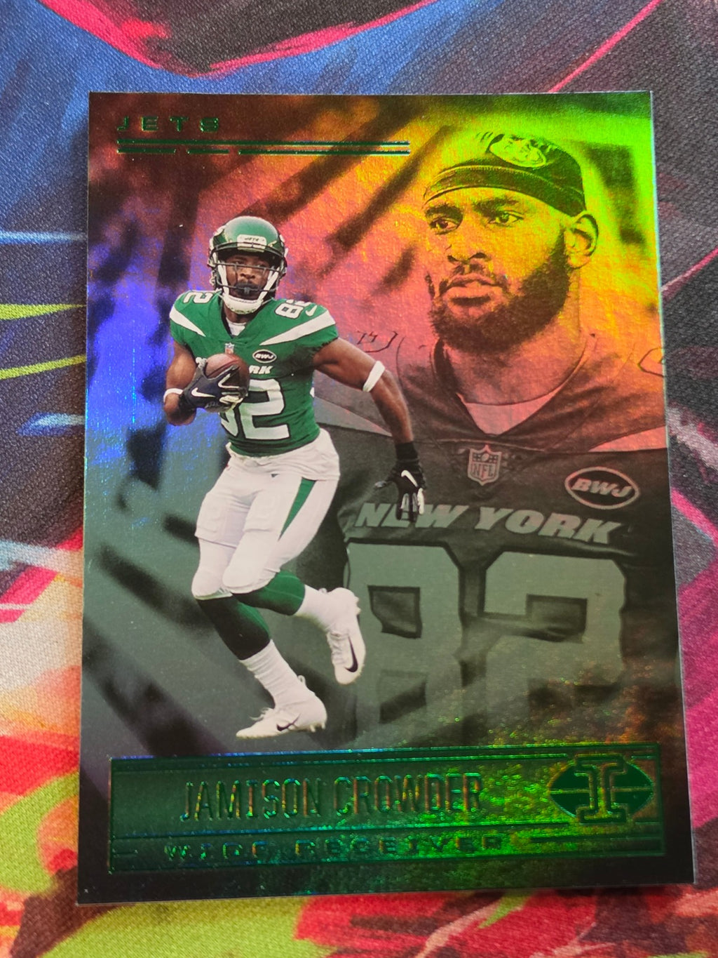 Jamison Crowder 2021 Panini Illusions 53 NM Football