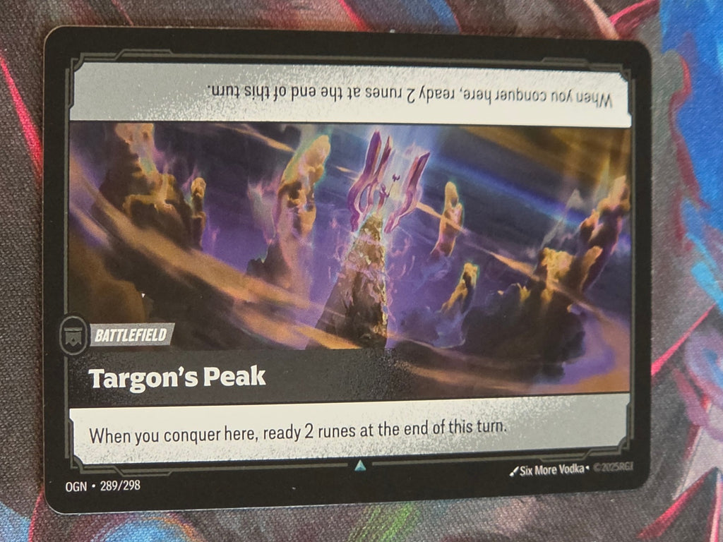 Targon's Peak - 289/298 - Origins - Uncommon - NM