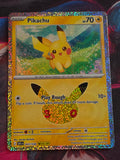 Pikachu - 047/128 - ME: 30th Celebration - Pikachu Rare - NM - Pokemon