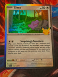 Ditto - 115/128 - ME: 30th Celebration - Common - NM - Pokemon