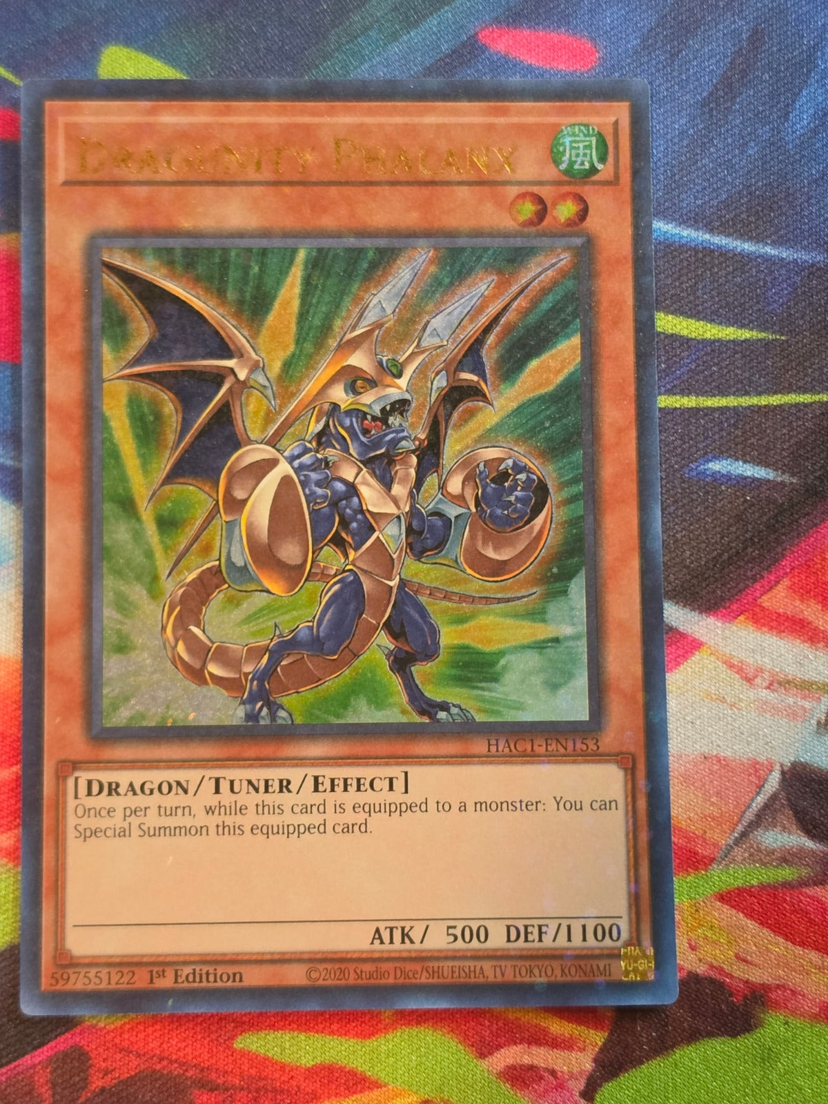 Dragunity Phalanx (Duel Terminal) Duel Terminal Technology Ultra Rare Hidden Arsenal: Chapter 1 HAC1-EN153 LP