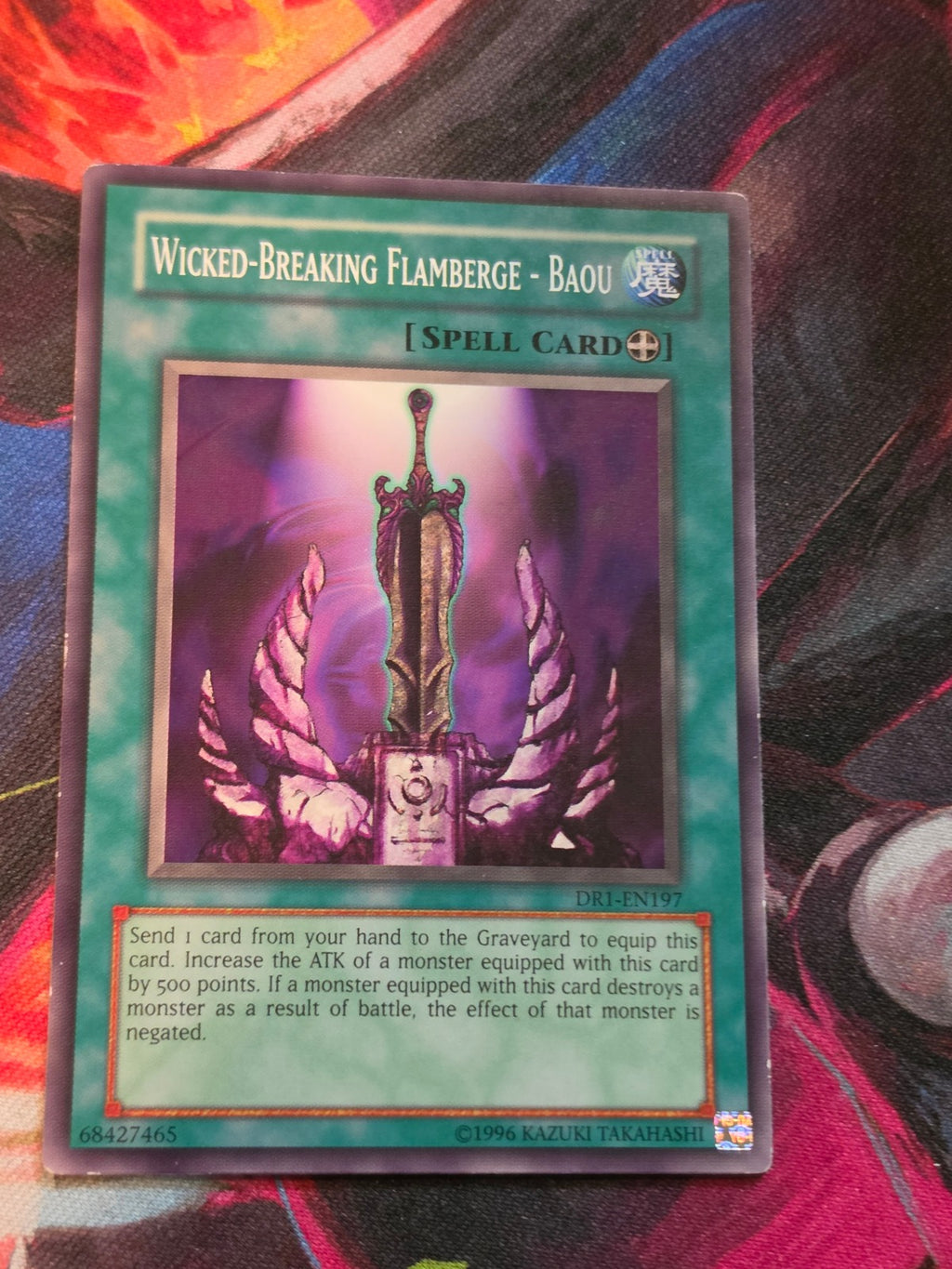 Wicked-Breaking Flamberge - Baou Common Dark Revelation Volume 1 DR1-EN197 MP
