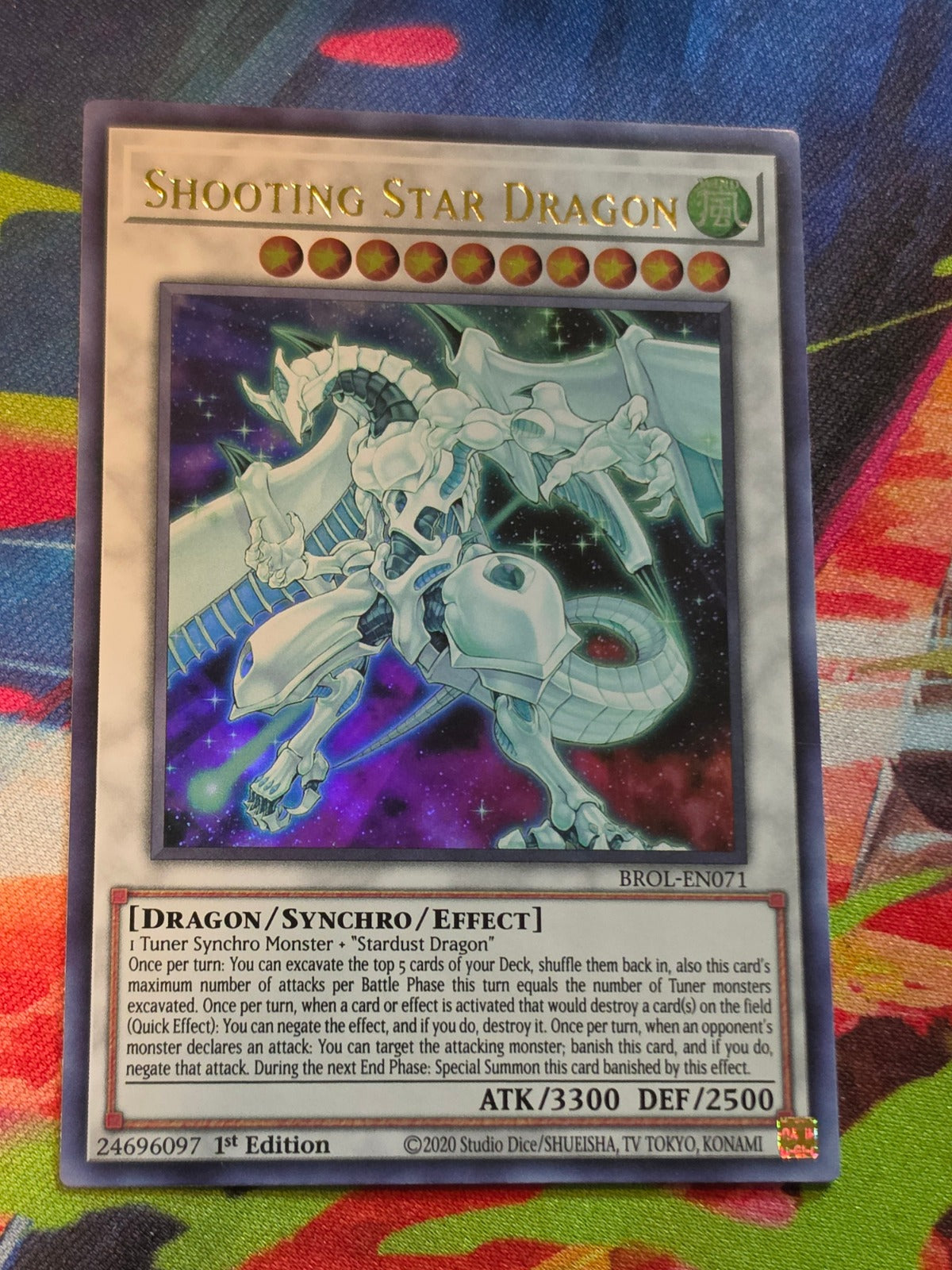 Shooting Star Dragon Ultra Rare Brothers of Legend BROL-EN071 LP