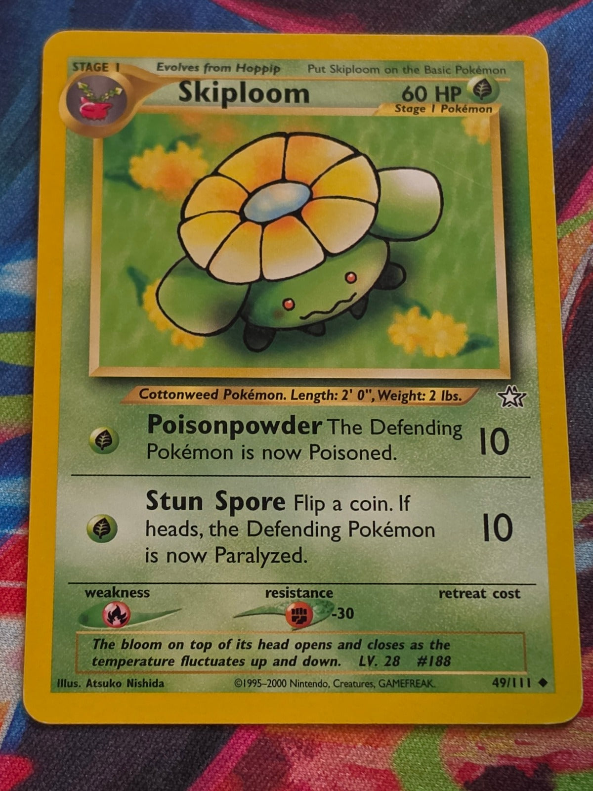 Skiploom - 049/111 - Neo Genesis - Uncommon - Unlimited - NM-/LP+ Pokemon