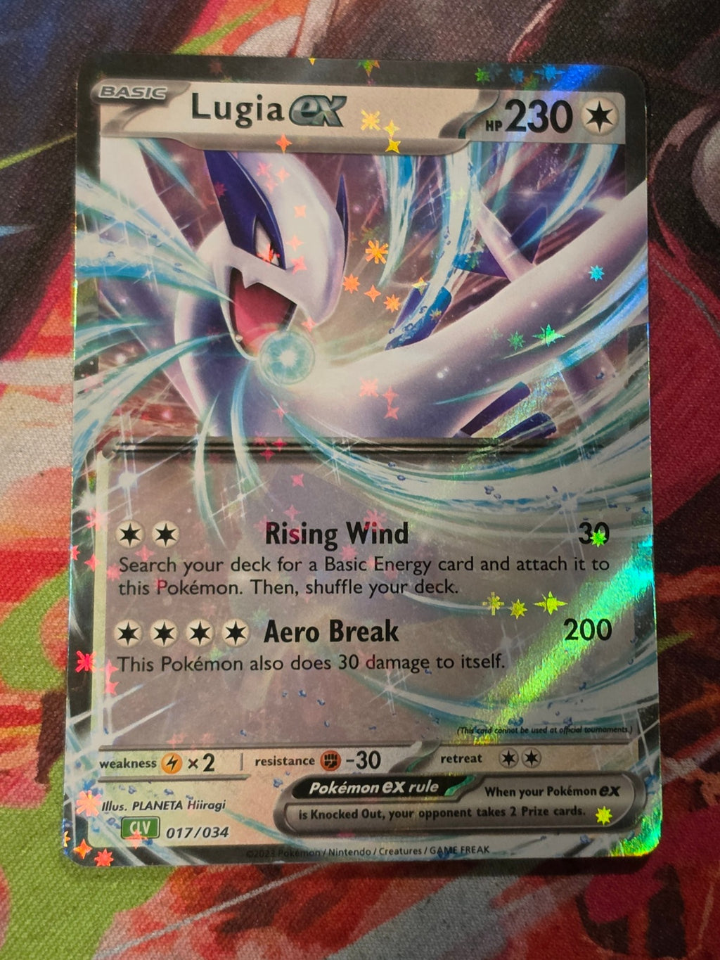 Lugia ex Classic Collection Trading Card Game Classic 017/034 NM Pokemon