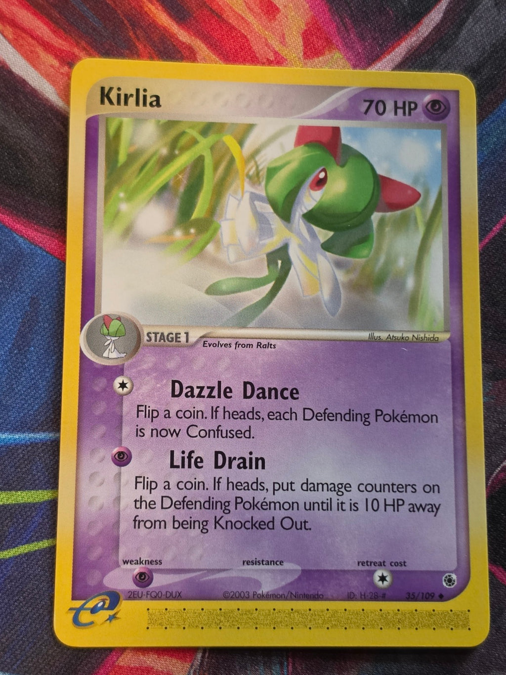 Kirlia - 35/109 - EX Ruby and Sapphire - Uncommon - LP - Pokemon