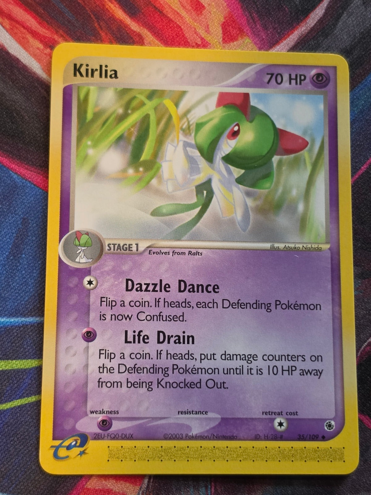 Kirlia - 35/109 - EX Ruby and Sapphire - Uncommon - LP - Pokemon