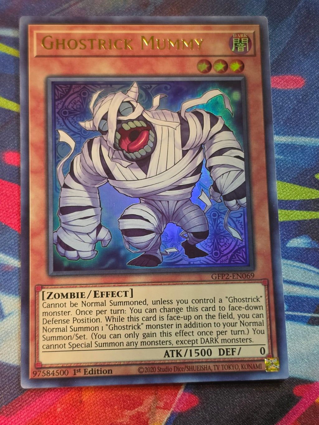 Ghostrick Mummy Ultra Rare Ghosts From the Past: The 2nd Haunting GFP2-EN069 LP
