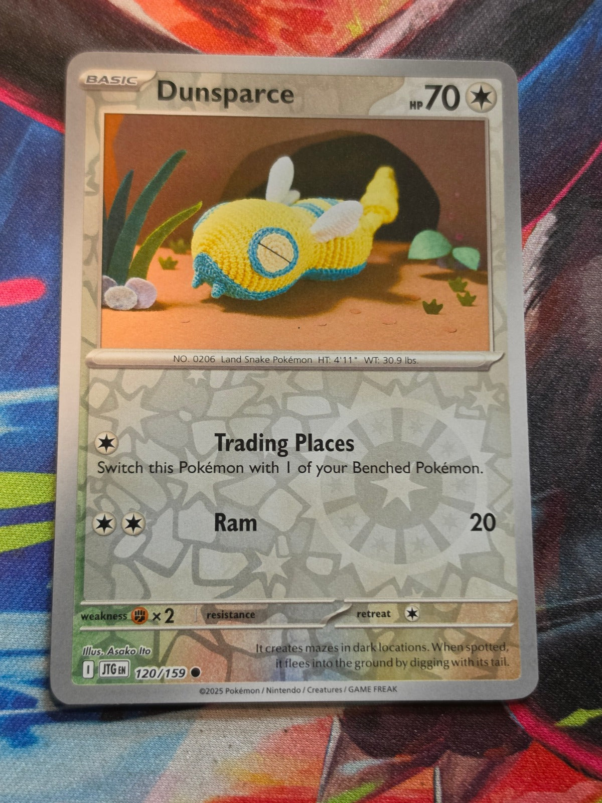 Dunsparce - 120/159 - SV09: Journey Together - Common - NM Pokemon