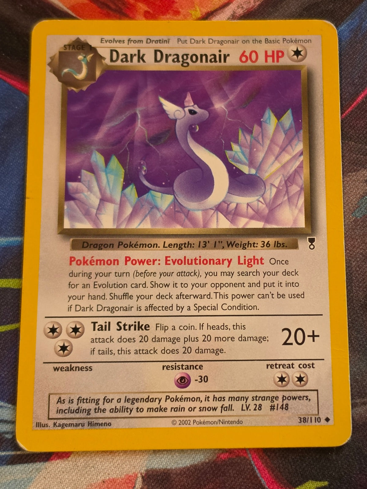 Dark Dragonair Uncommon Legendary Collection 038/110 MP Pokemon