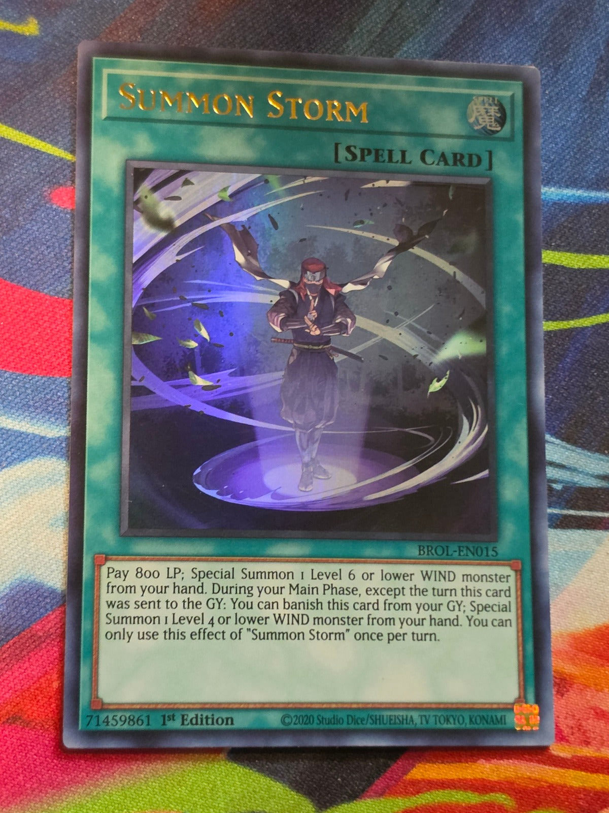 Summon Storm Ultra Rare Brothers of Legend BROL-EN015 LP
