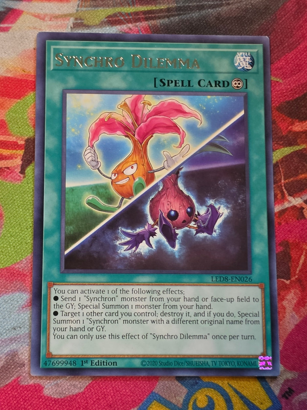 Synchro Dilemma Rare Legendary Duelists: Synchro Storm LED8-EN026 LP
