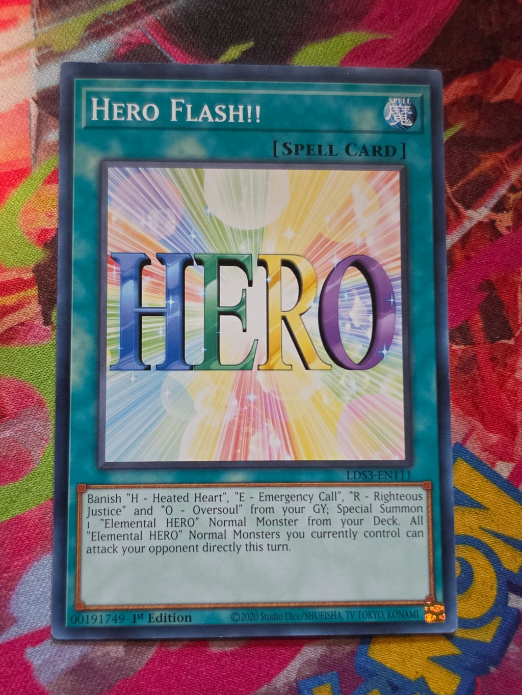 Hero Flash!! Common Legendary Duelists: Season 3 LDS3-EN111 LP