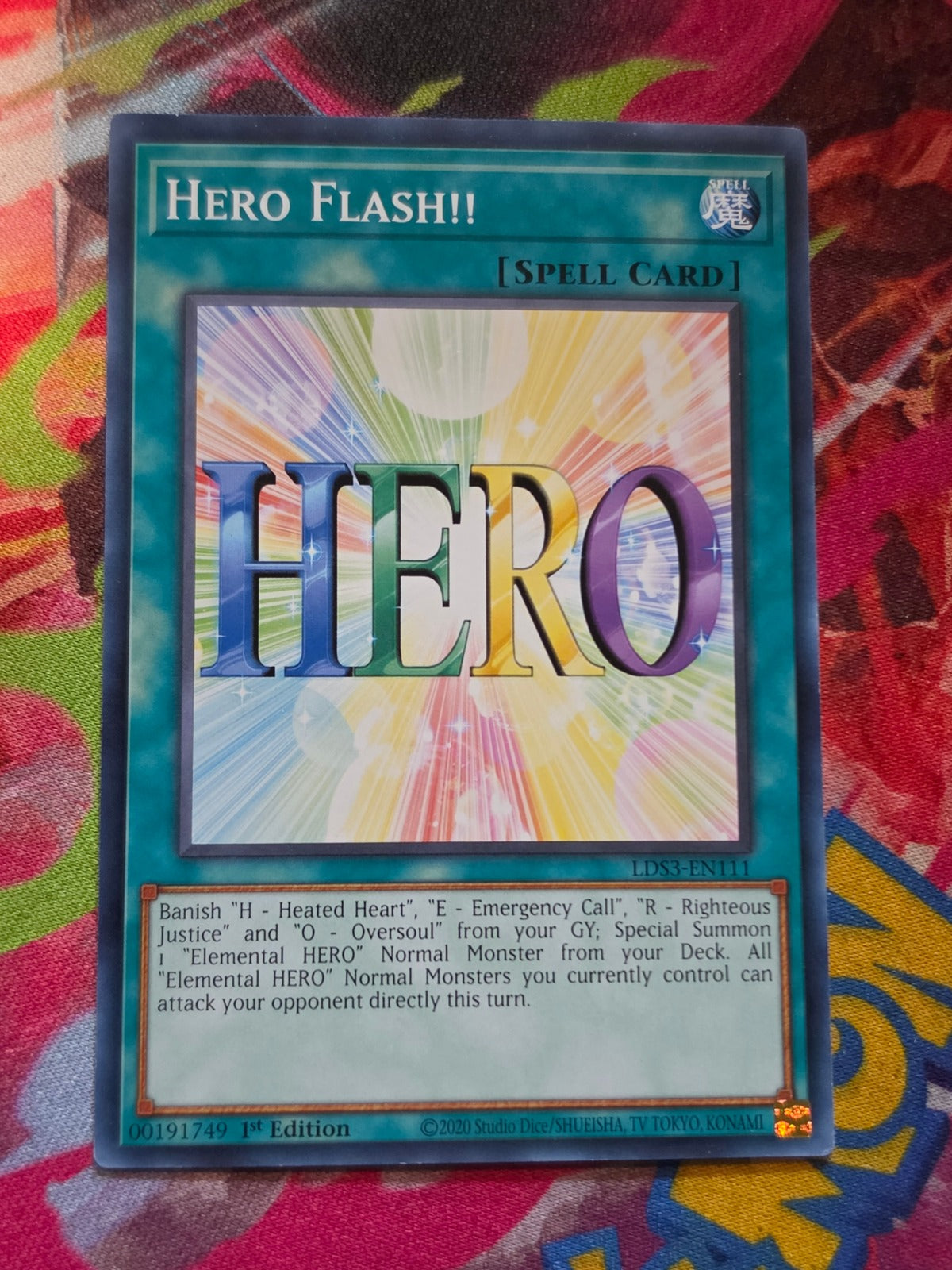 Hero Flash!! Common Legendary Duelists: Season 3 LDS3-EN111 LP