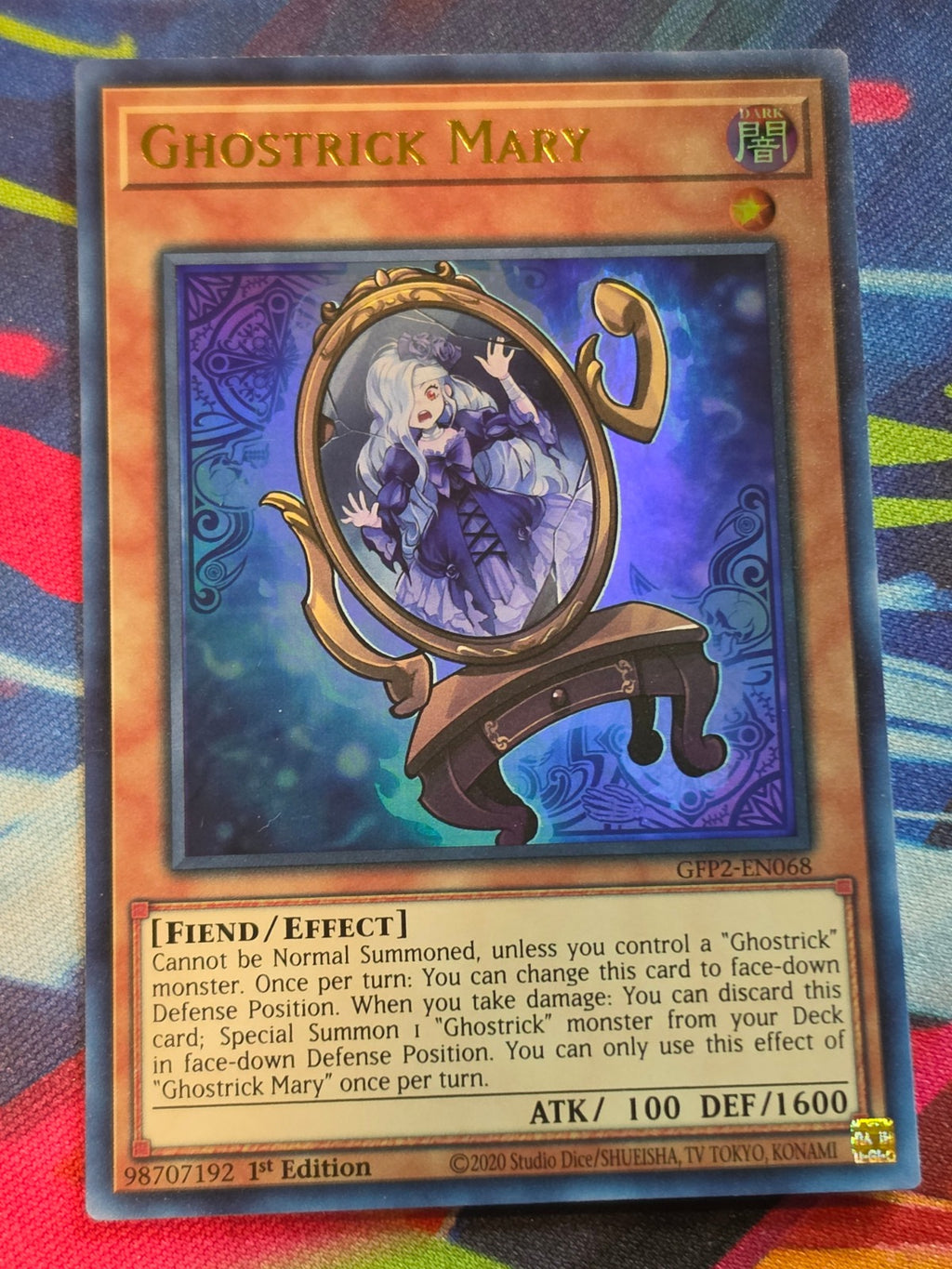 Ghostrick Mary Ultra Rare Ghosts From the Past: The 2nd Haunting GFP2-EN068 LP