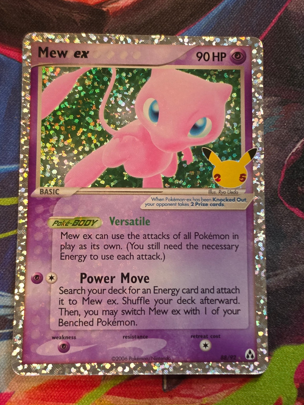 Mew ex Classic Collection Celebrations: Classic Collection 88/92 NM Pokemon