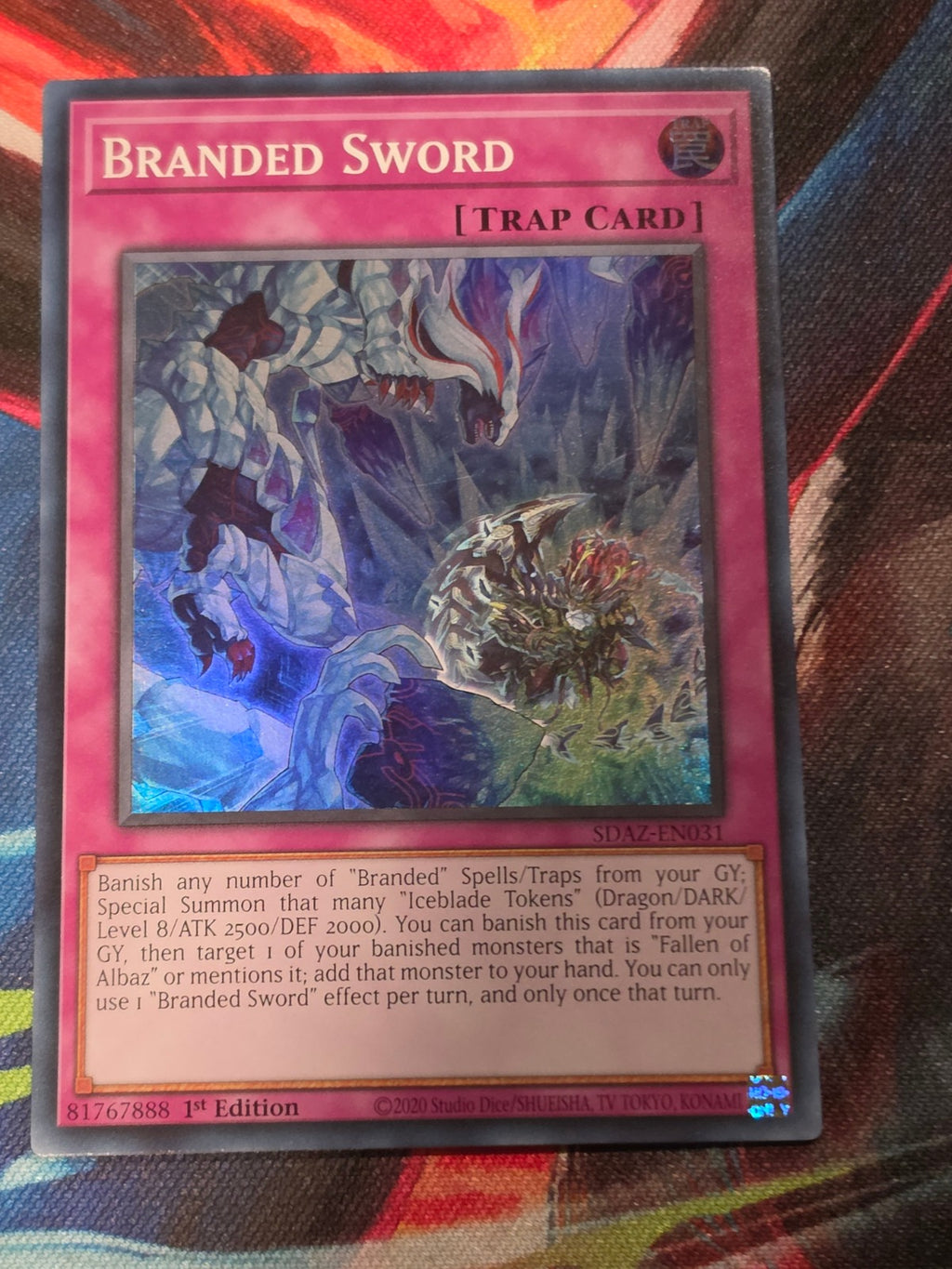 Branded Sword Super Rare Structure Deck: Albaz Strike SDAZ-EN031 LP