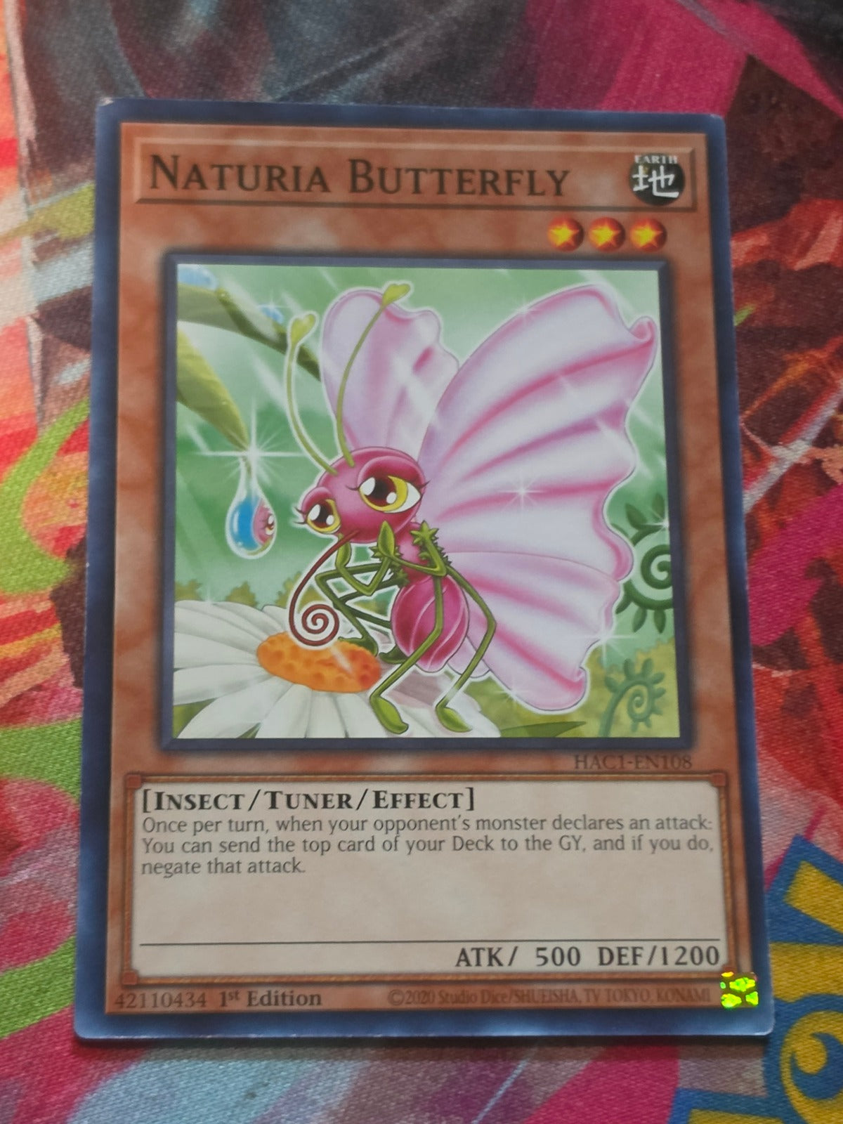 Naturia Butterfly Common Hidden Arsenal: Chapter 1 HAC1-EN108 LP
