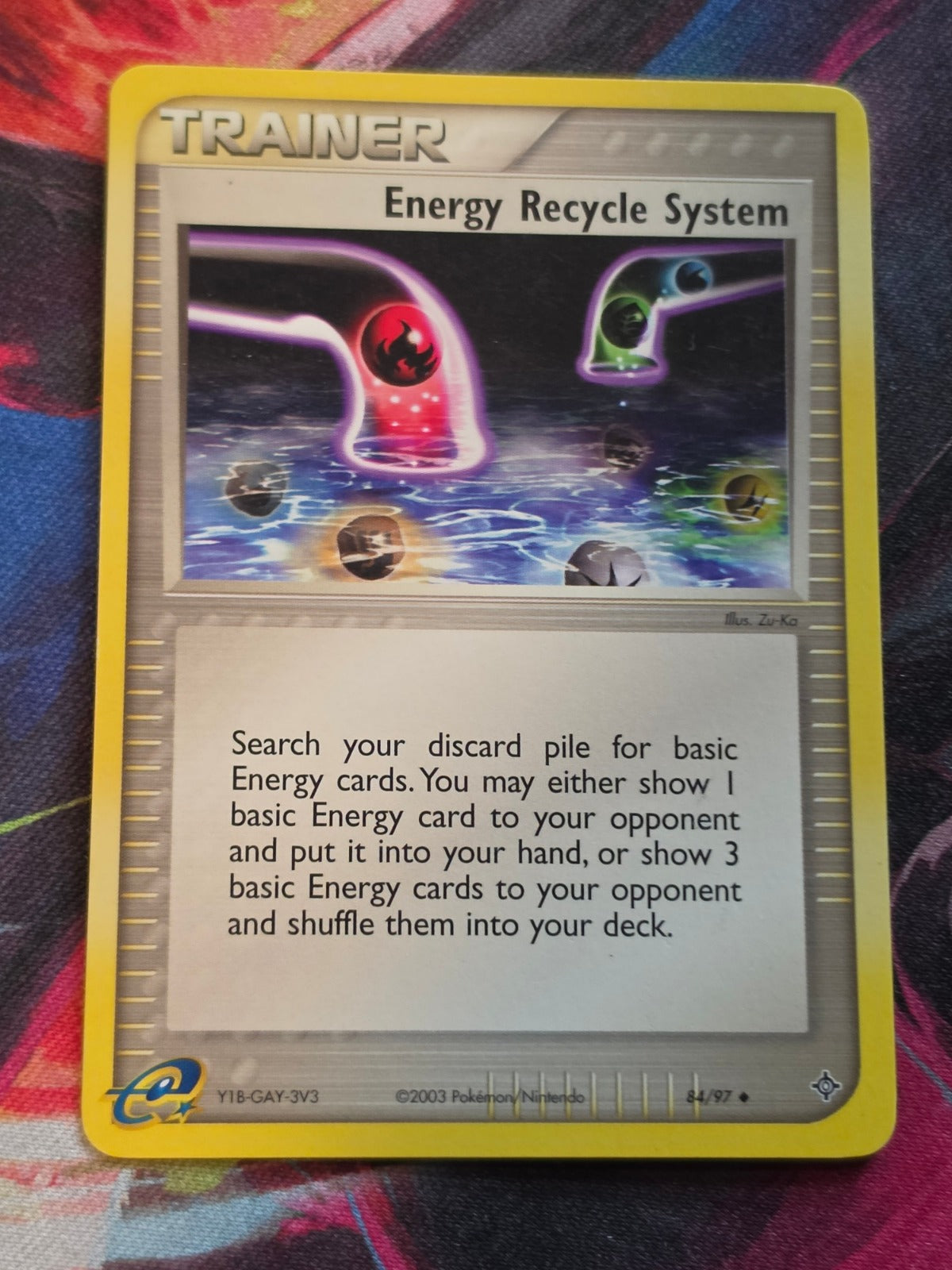 Energy Recycle System - 84/97 - EX Dragon - Uncommon - LP - Pokemon