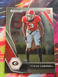 Tyson Campbell 2021 Panini Prizm Draft Picks - Green Wave Prizm 155 NM Football