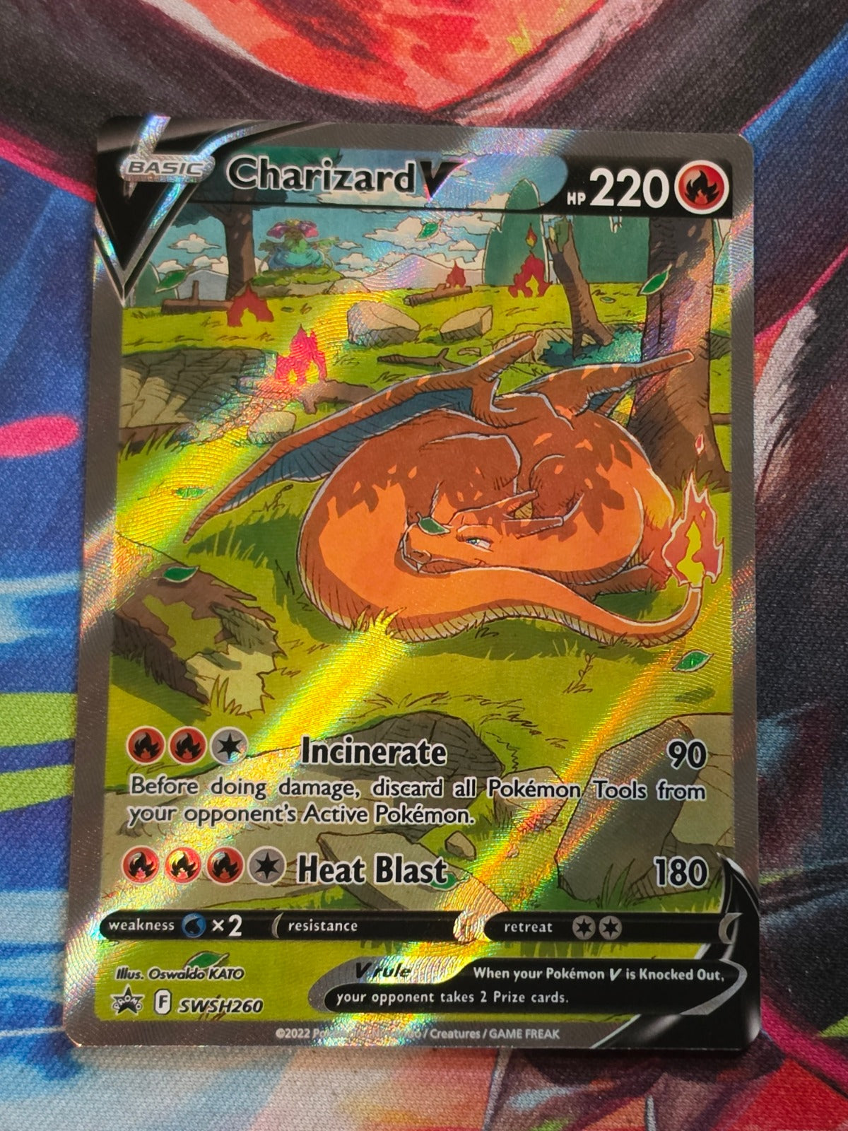 Charizard V Promo SWSH: Sword & Shield Promo Cards SWSH260 NM Pokemon