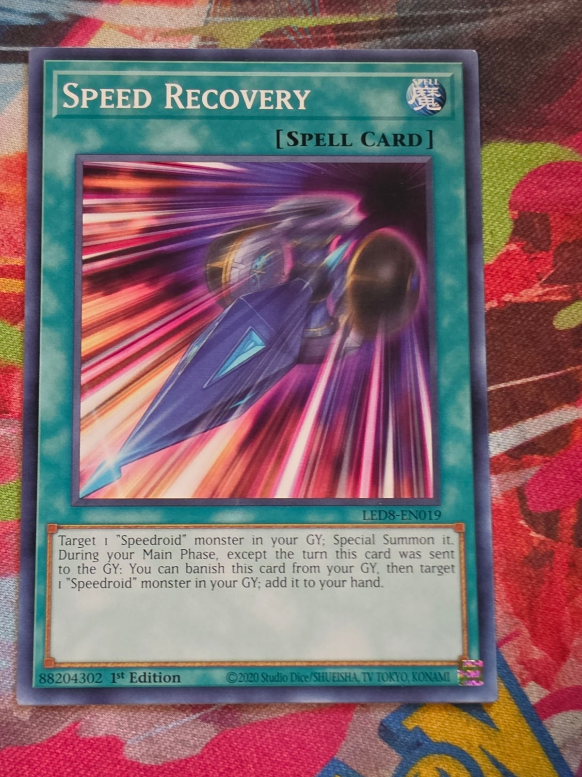 Speed Recovery Common Legendary Duelists: Synchro Storm LED8-EN019 LP