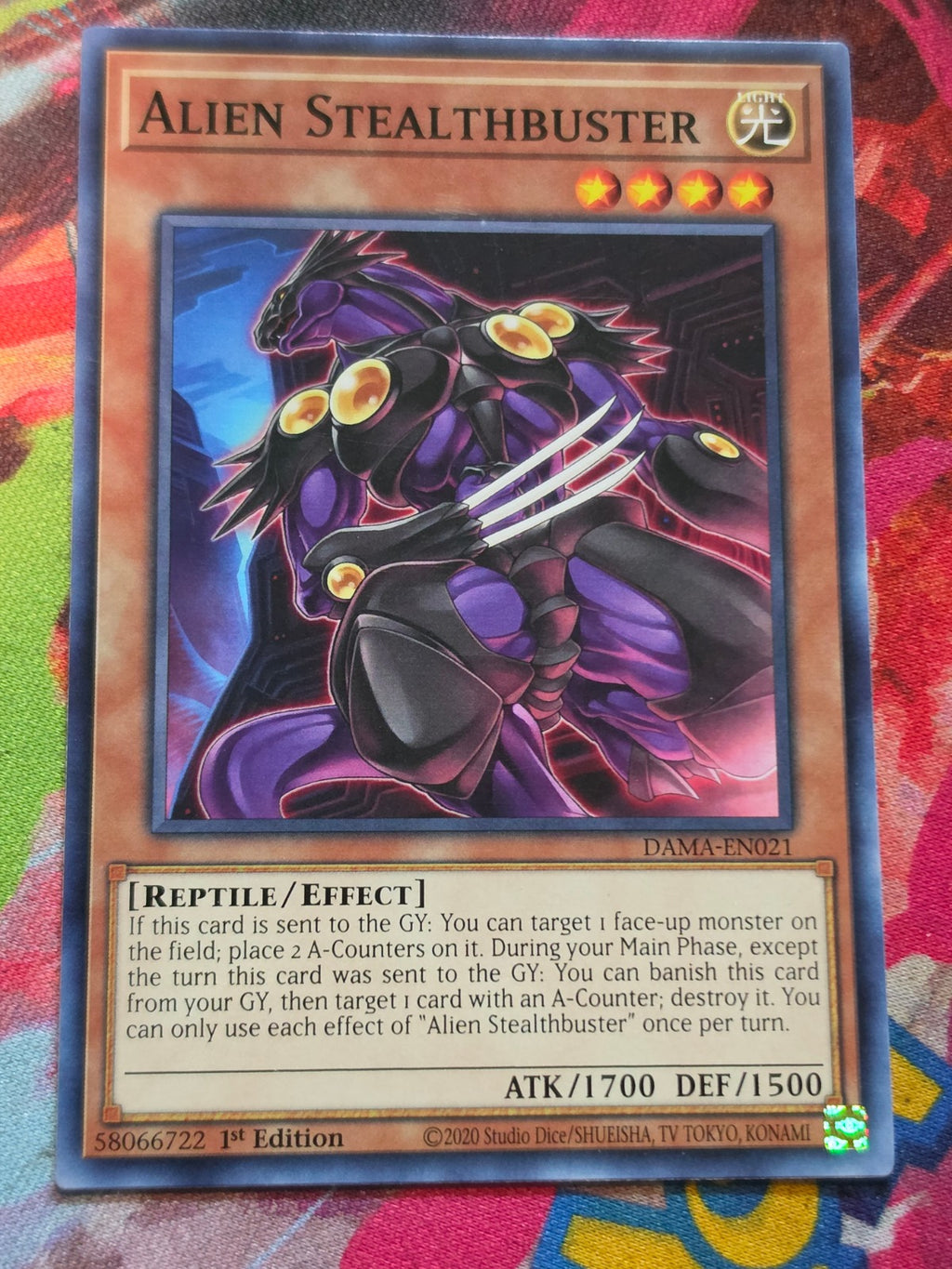 Alien Stealthbuster Common Dawn of Majesty DAMA-EN021 LP