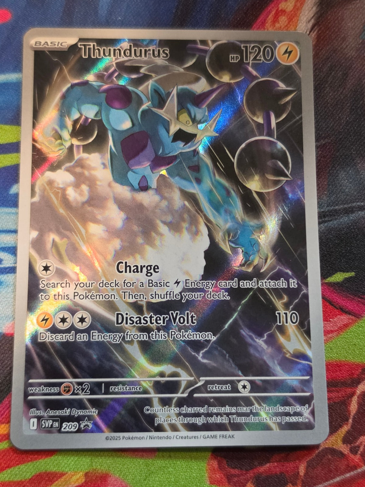 Thundurus Promo SV: Scarlet & Violet Promo Cards 209 NM Pokemon