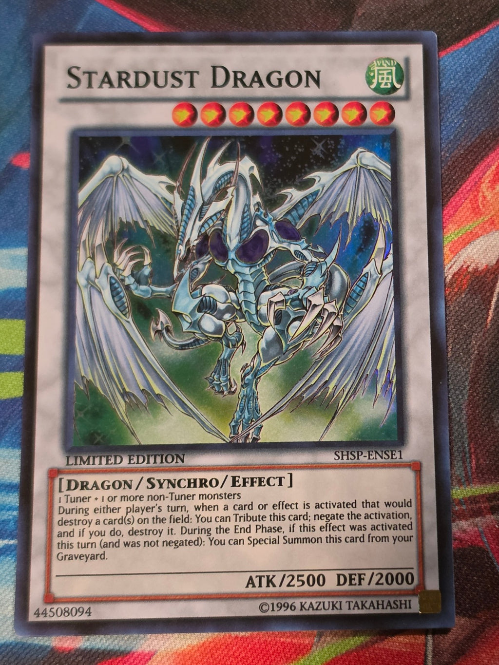 Stardust Dragon Super Rare Shadow Specters SHSP-ENSE1 LP
