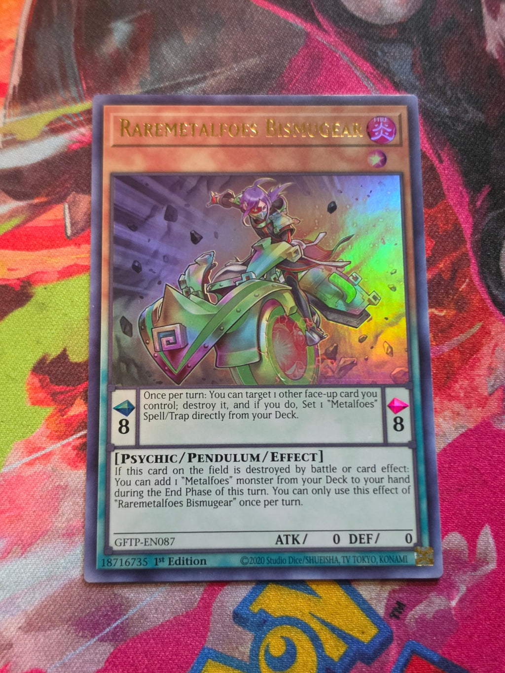 Raremetalfoes Bismugear Ultra Rare Ghosts From the Past GFTP-EN087 1st Edition NM Yu-Gi-Oh!