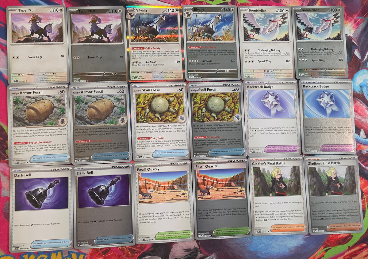 Pokemon Pitch Black Complete Master Base Set Lot 001-084 - 158 Cards - Reverse Holo + ex - NM