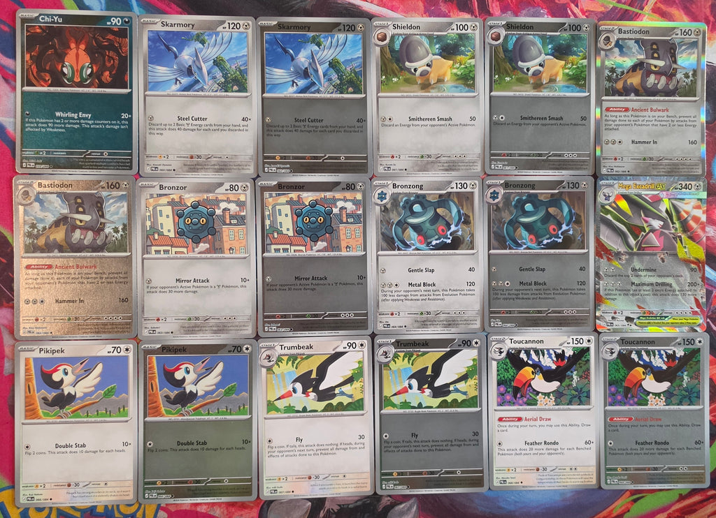 Pokemon Pitch Black Complete Master Base Set Lot 001-084 - 158 Cards - Reverse Holo + ex - NM